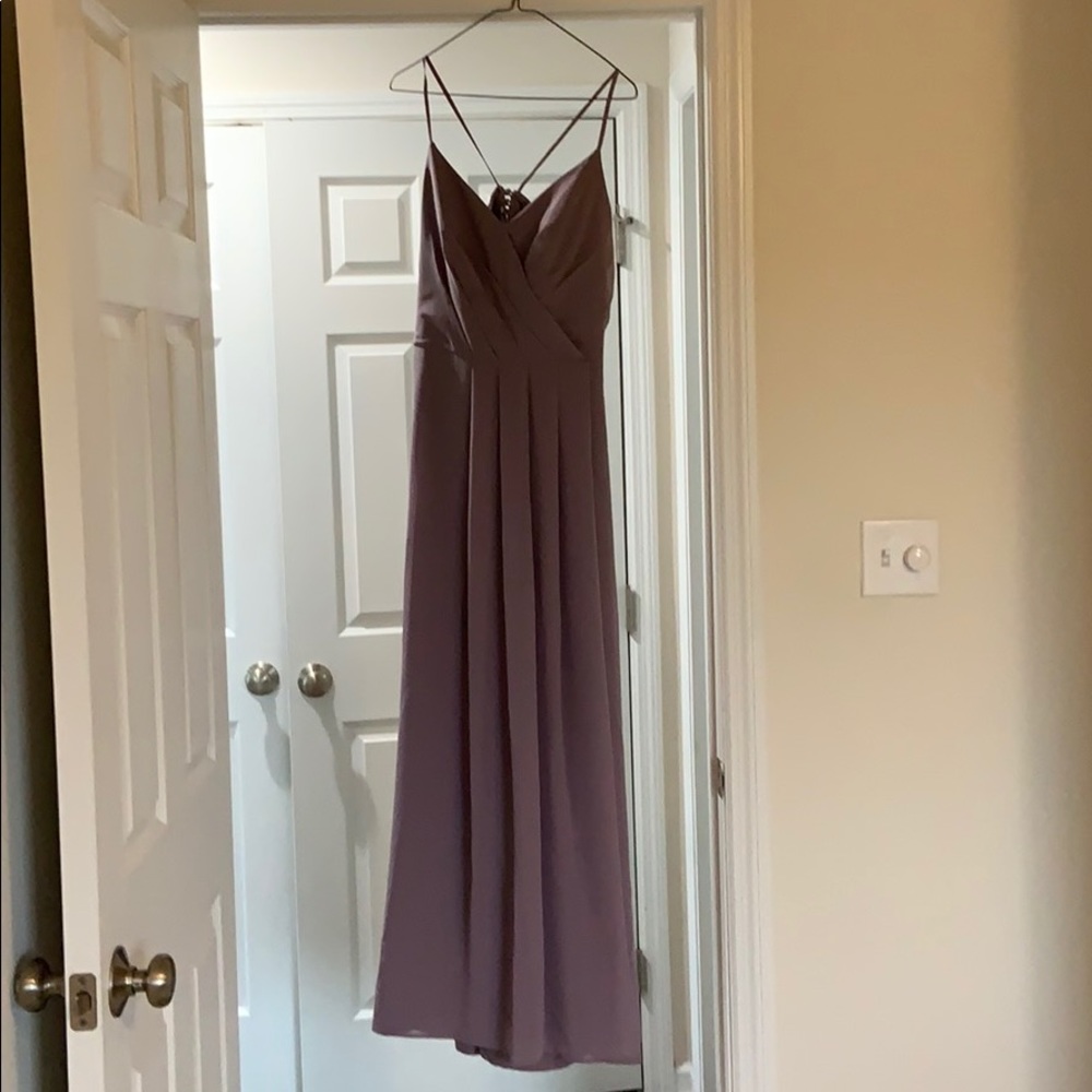 Sorella Vita Purple Bridesmaids Dress